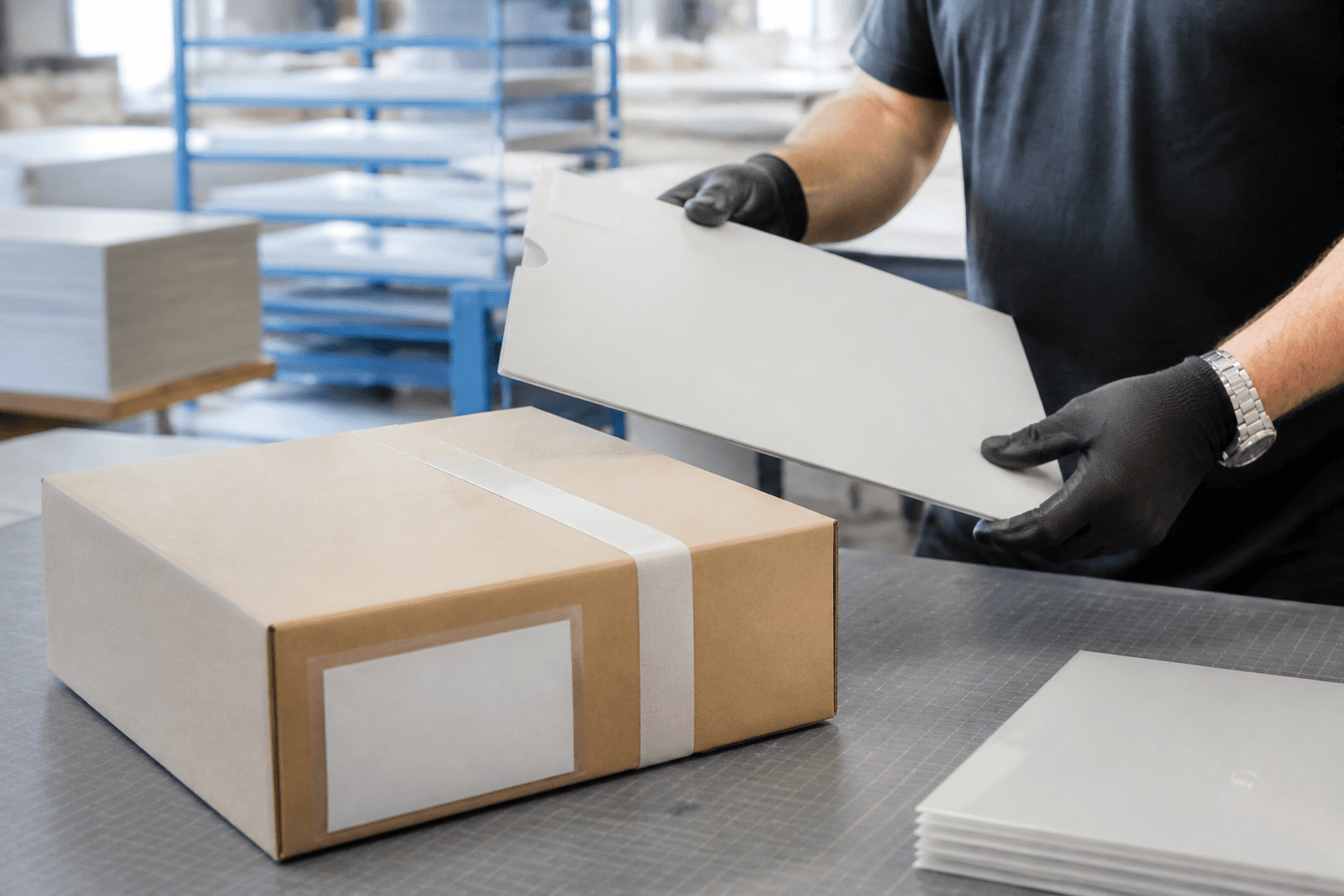 Markasız paket ve proje dosyasıyla gizli üretim hazırlığı